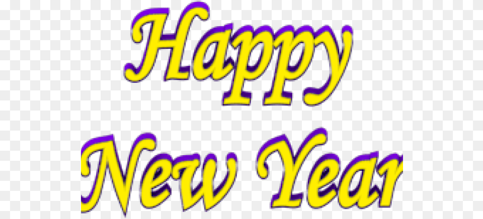 Happy New Year Clipart Hat Poster, Text, Purple Free Png