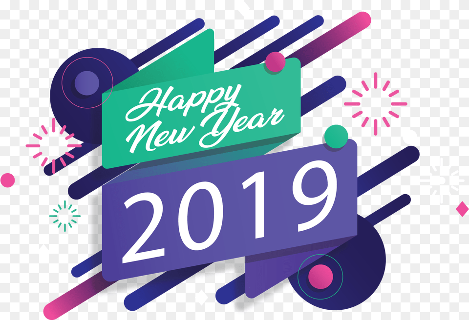 Happy New Year Download Searchpng Graphic Design, Text, Dynamite, Number, Symbol Free Png