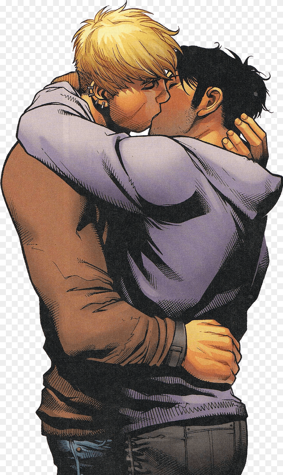 Happy New Year From The Shipping Wiki Iron Lad Cassie Lang, Adult, Romantic, Person, Kissing Free Png