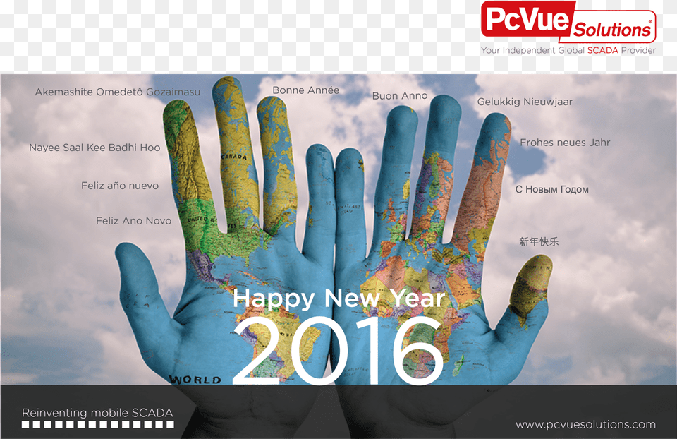 Happy New Year Global Meetings, Advertisement, Body Part, Finger, Hand Free Png Download