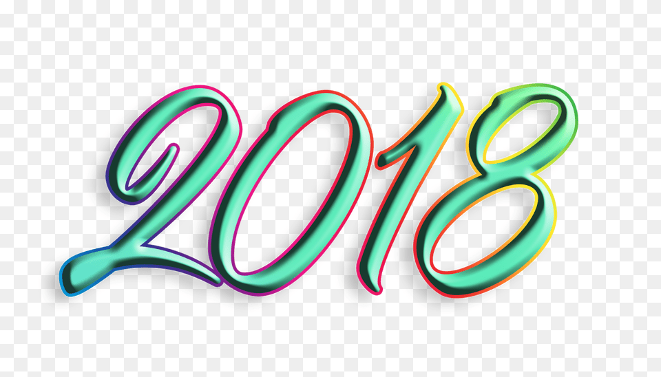 Happy New Year Hd And Happy New Year, Light, Neon, Smoke Pipe Free Transparent Png