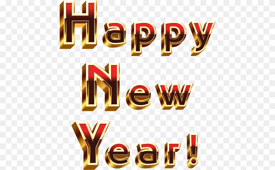 Happy New Year Image Portable Network Graphics, Text, Scoreboard, Alphabet Png