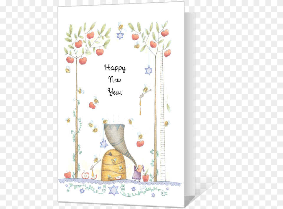 Happy New Year Jewish New Year Cards Printable, Envelope, Greeting Card, Mail, Art Free Png