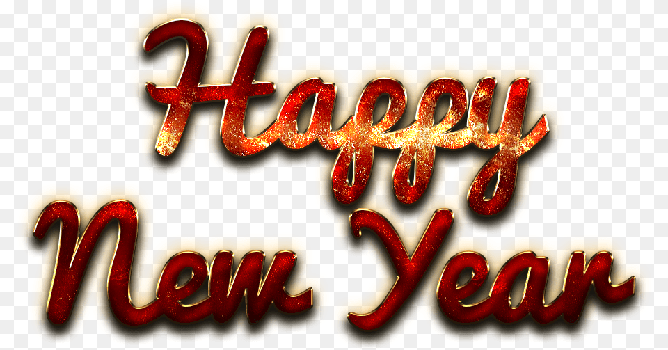 Happy New Year Letter Clipart Emblem, Dynamite, Text, Weapon, Food Png