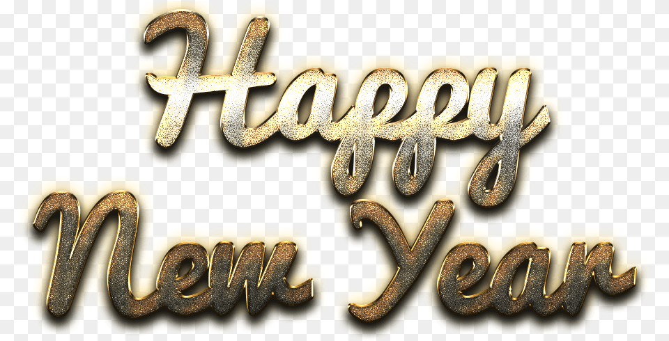 Happy New Year Letter Pic Mart Happy New Year Letter, Text, Bulldozer, Machine Png