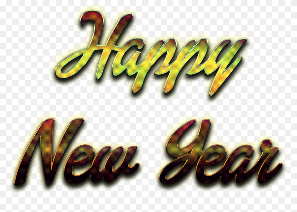 Happy New Year Letter Transparent Background Mart Happy New Year Letter Design, Text Png Image