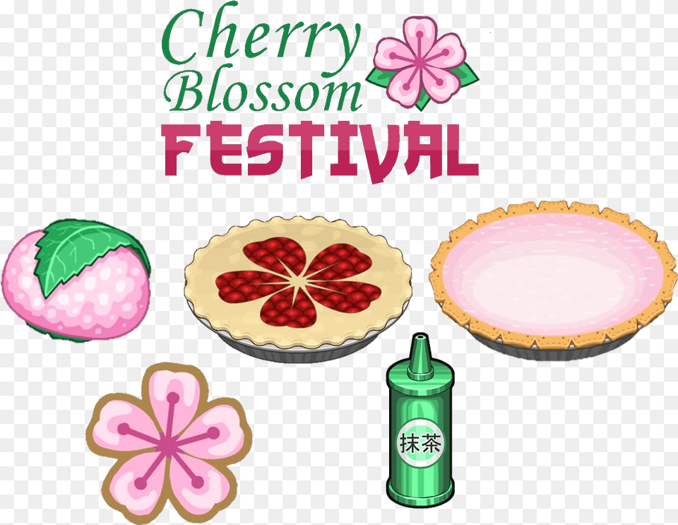 Happy New Year Papa39s Sushiria Cherry Blossom Festival, Plate, Plant, Petal, Flower Free Transparent Png