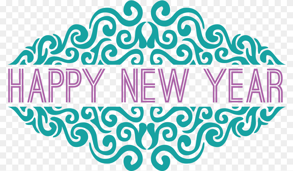 Happy New Year Photos5 Happy New Year, Pattern, Art, Graphics, Text Free Png Download