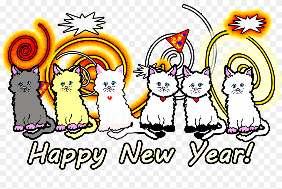 Happy New Year Prlimages, Publication, Graphics, Comics, Book Png Image