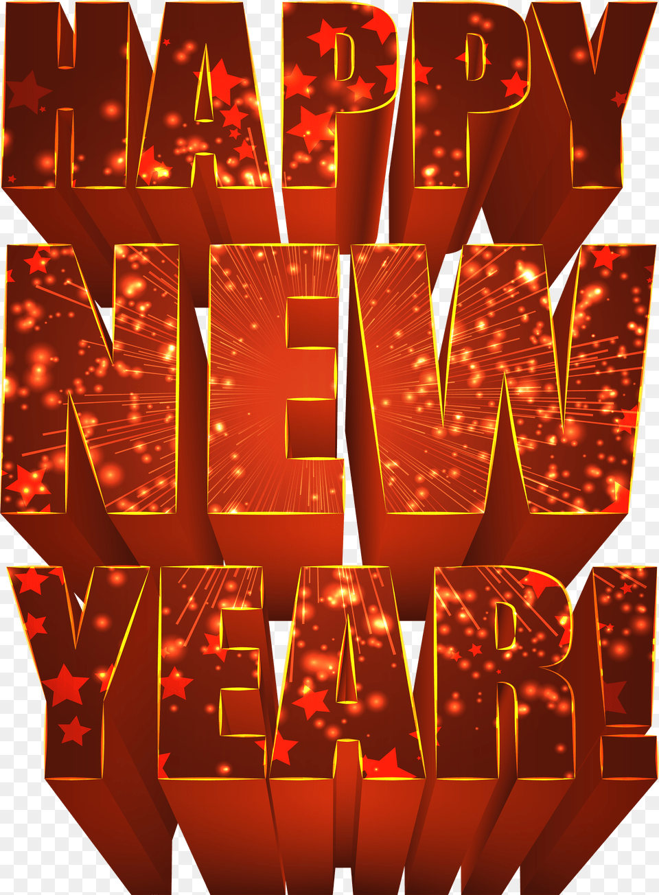Happy New Year Red Clip Art Image Is Available Happy New Year Free Transparent Png