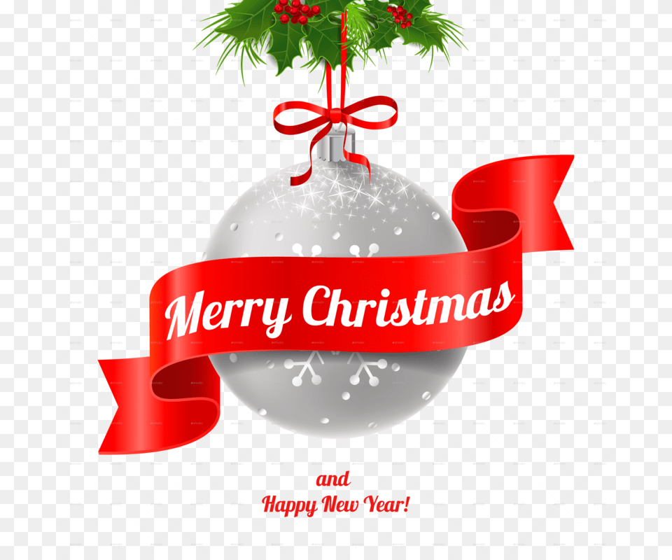 Happy New Year Transparent Background Christmas And Happy New Year, Dynamite, Weapon, Christmas Decorations, Festival Free Png Download