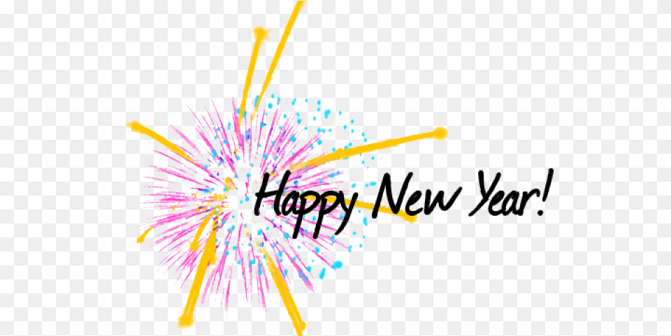 Happy New Year Transparent Images 14 480 X 415 Happy New Year 2020, Fireworks, Art, Graphics Free Png