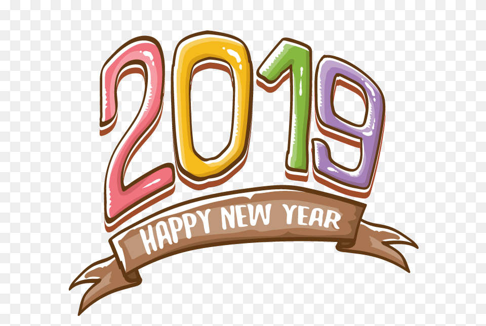Happy New Year Vector Vector Graphic Download, Logo, Smoke Pipe, Text Free Transparent Png