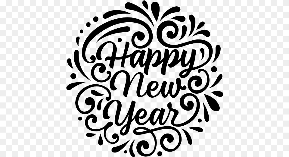 Happy New Year Wishes For Family New Year Wishes 2018, Blackboard, Text, Calligraphy, Handwriting Free Png Download