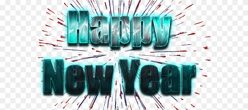 Happy New Year Word Clipart Portable Network Graphics, Light, Urban, Architecture, Building Free Transparent Png