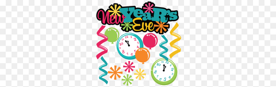 Happy New Years Eve Clip Art Happy Holidays, Dynamite, Weapon, Analog Clock, Clock Free Png