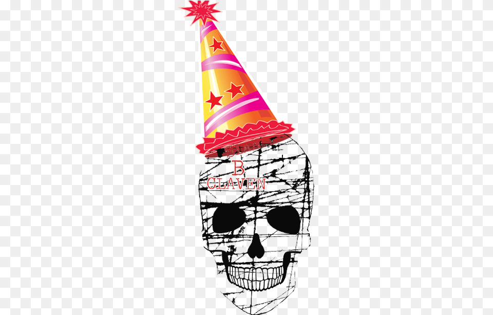 Happy New Years Skull, Clothing, Hat, Party Hat Png