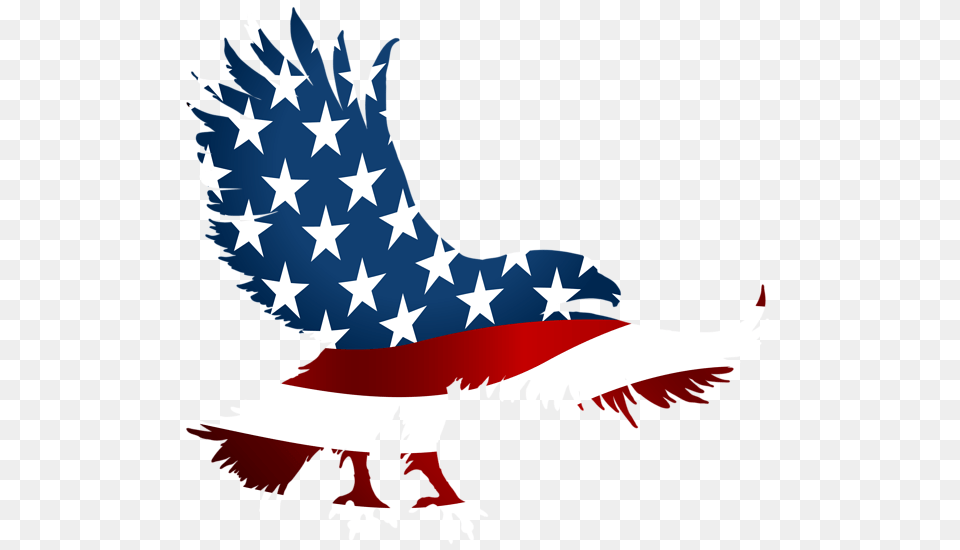 Happy Of July Art Images Art, American Flag, Flag, Animal, Fish Png Image