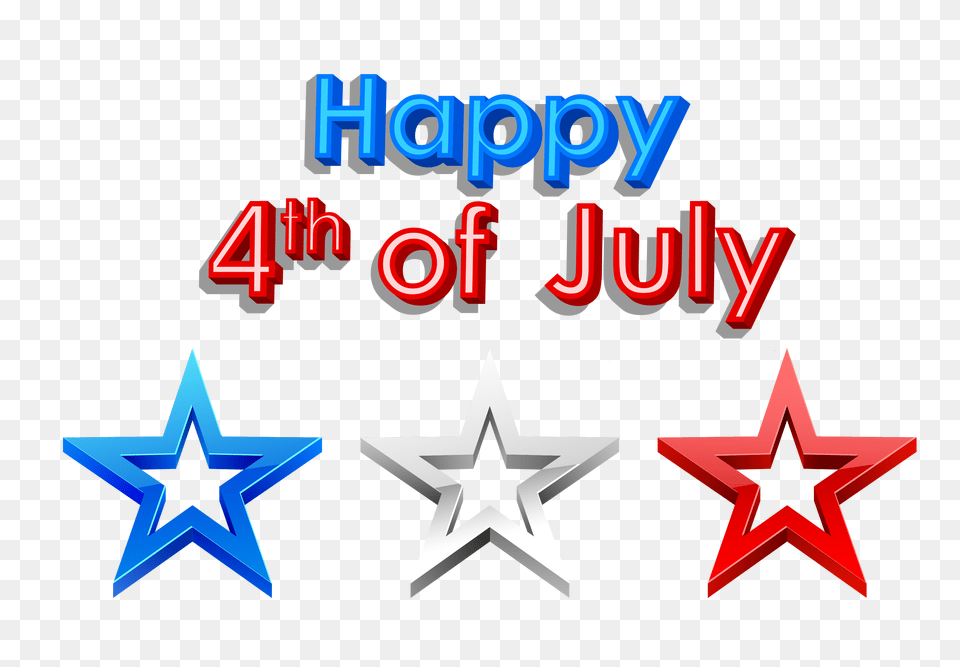 Happy Of July Images Pictures Photos Hd, Star Symbol, Symbol, Dynamite, Weapon Free Transparent Png
