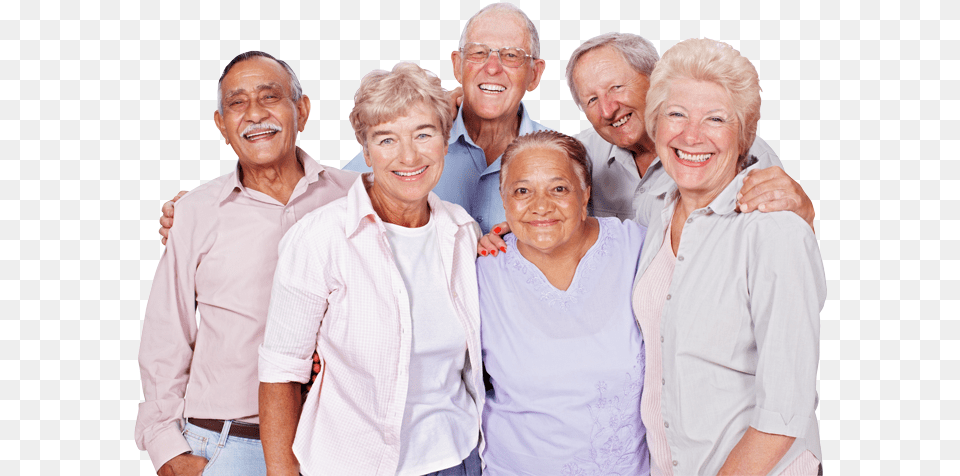 Happy Old People, Smile, Face, Person, Head Free Png