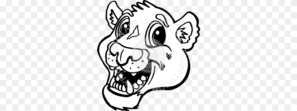 Happy Panther Head, Baby, Person, Art, Animal Png