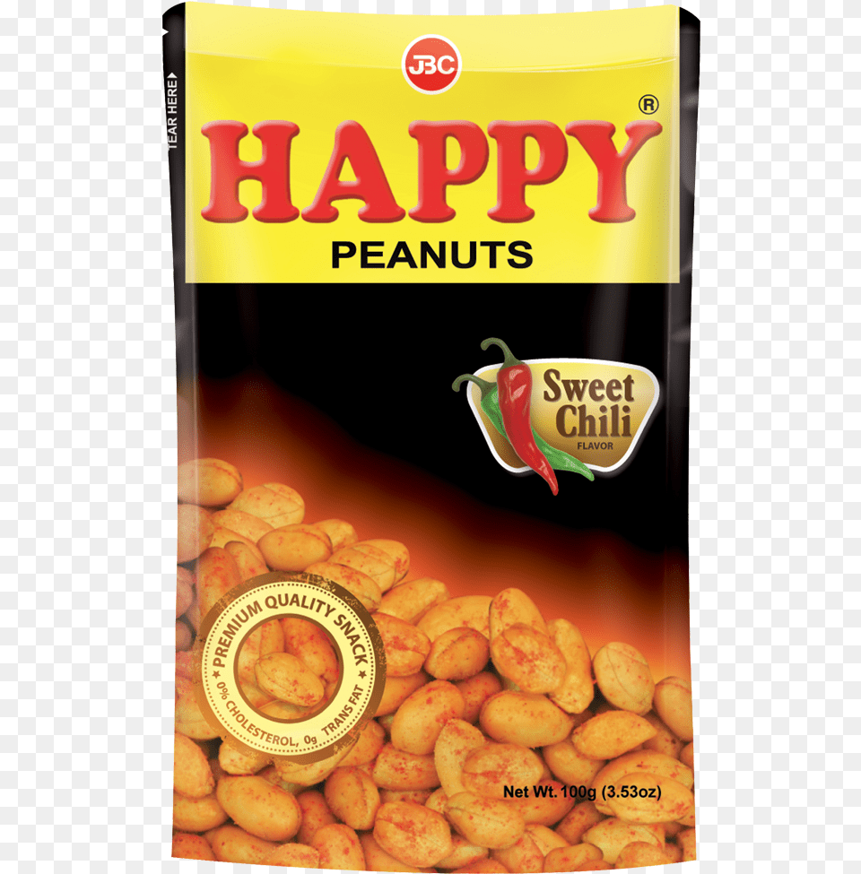 Happy Peanuts Sweet Chili, Food, Produce Free Png Download