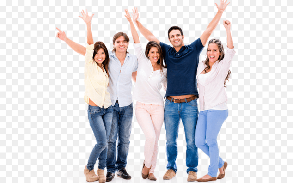 Happy People, Clothing, Pants, Face, Person Png Image