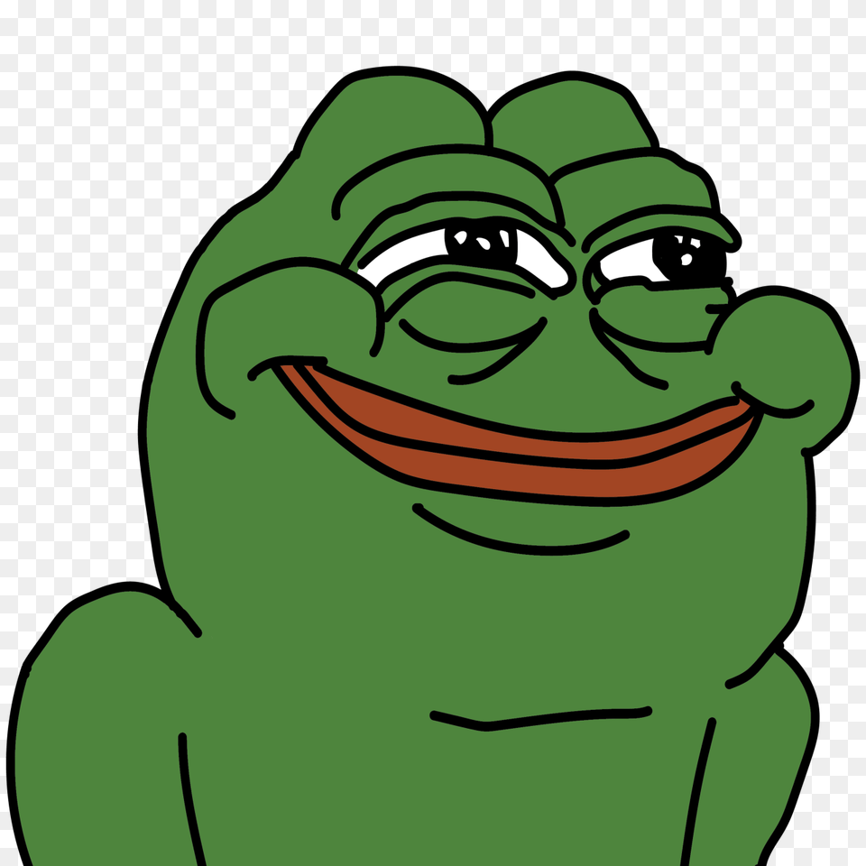 Happy Pepe, Green, Baby, Person, Amphibian Png