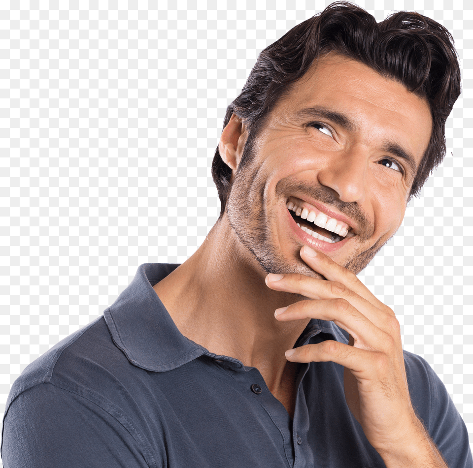 Happy Person White Background, Smile, Face, Head, Man Png Image