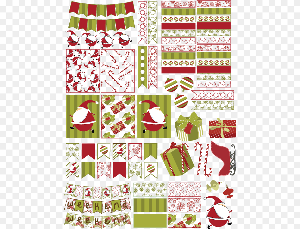 Happy Planner Christmas Printables, Baby, Person, Pattern, Head Free Png Download