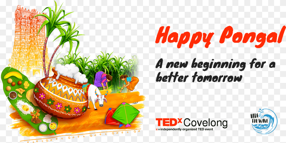 Happy Pongal, Advertisement, Person, Plant, Potted Plant Free Png