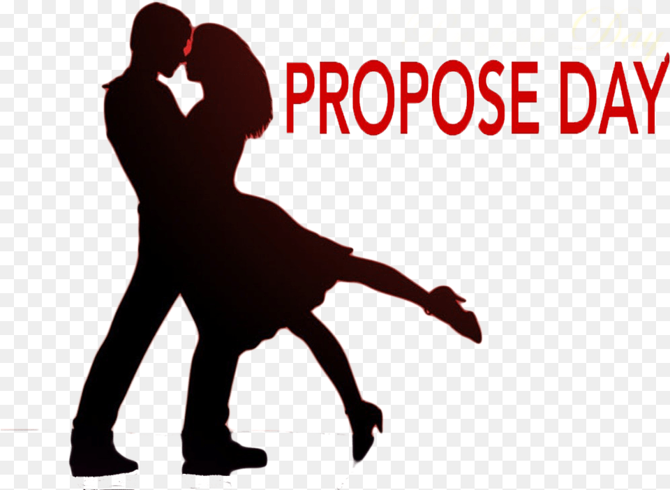 Happy Propose Day Heart Touching Birthday Quote For My Wife, Dancing, Leisure Activities, Person Png Image