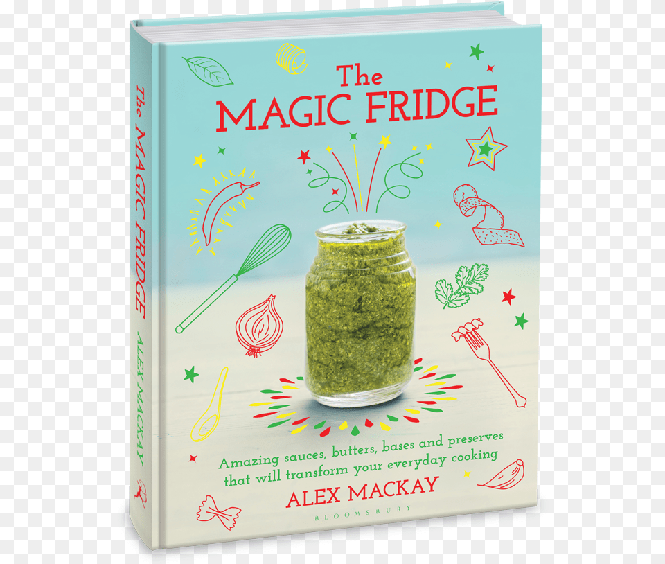 Happy Publication Day To The Irrepressible Culinary Magic Fridge By Alex Mackay, Jar, Cutlery, Spoon, Food Free Png Download