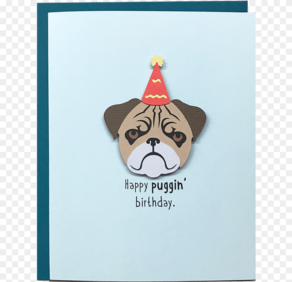 Happy Puggin, Clothing, Hat, Party Hat, Animal Png Image