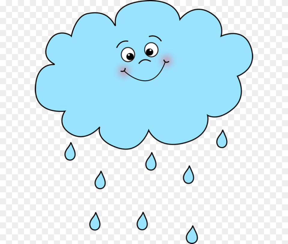 Happy Rain Cloud, Face, Head, Person, Baby Png Image