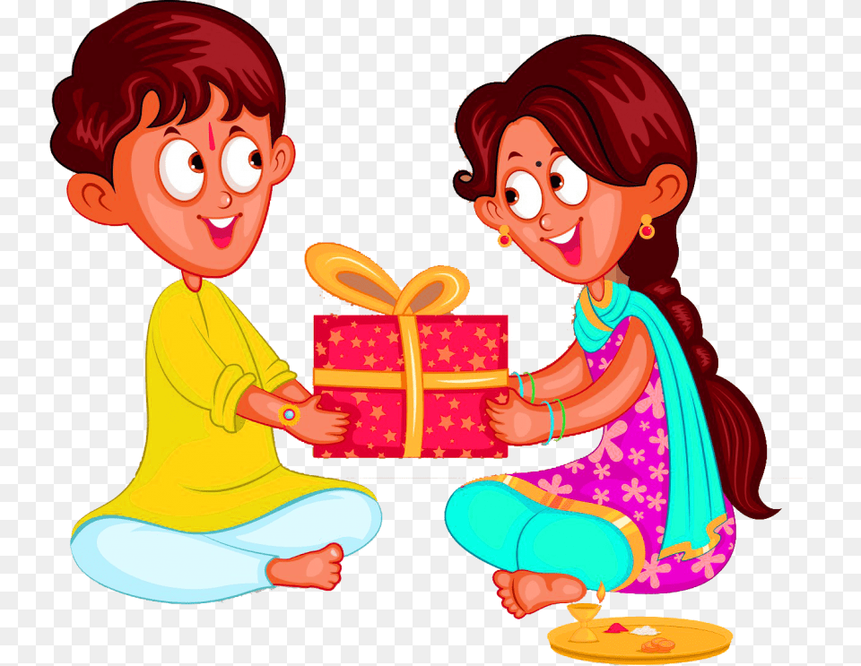 Happy Raksha Bandhan 2019, Baby, Person, Adult, Female Free Png Download