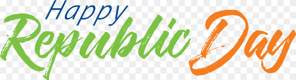 Happy Republic Day Calligraphy, Handwriting, Text, Logo Free Png