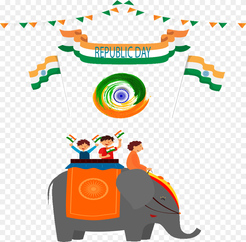 Happy Republic Day Image Portable Network Graphics, People, Person, Art, Baby Free Png