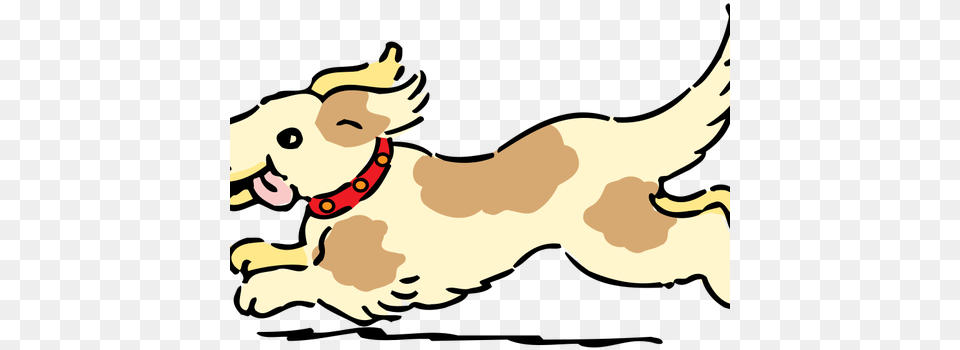 Happy Running Dog Vector Image, Animal, Mammal, Canine, Hound Png