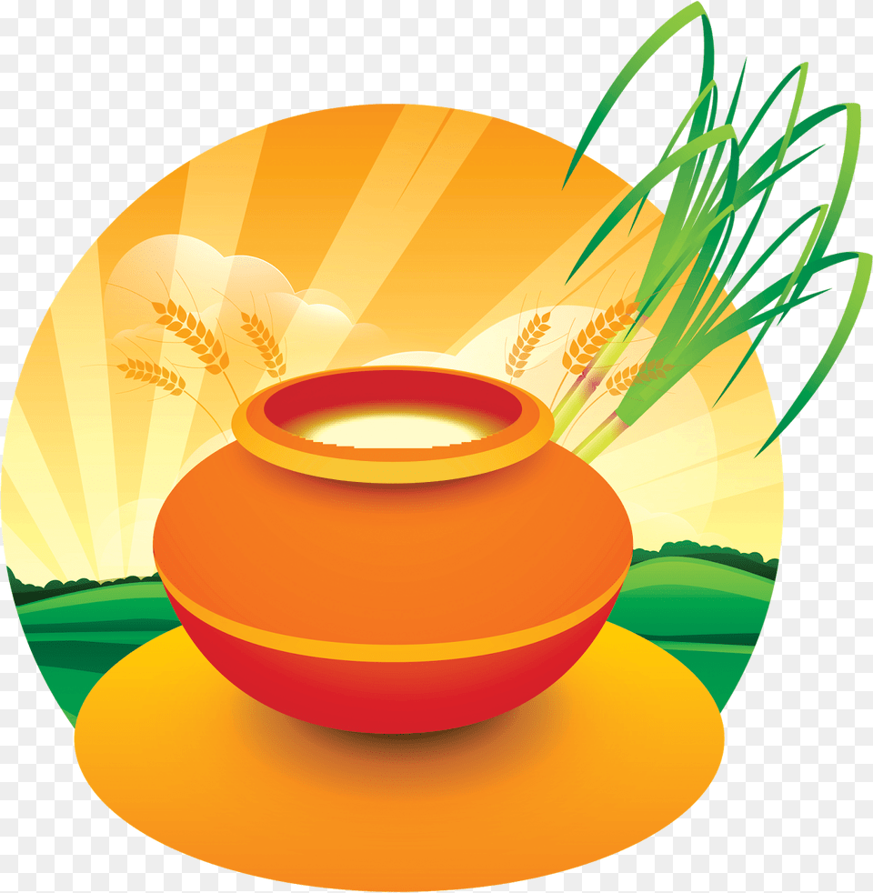Happy Sankranti Pot Hd Quality Naveengfx Thai Pongal, Jar, Pottery, Art, Cookware Free Png