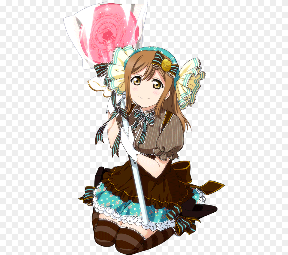 Happy Servings Hanayo, Book, Publication, Comics, Person Png