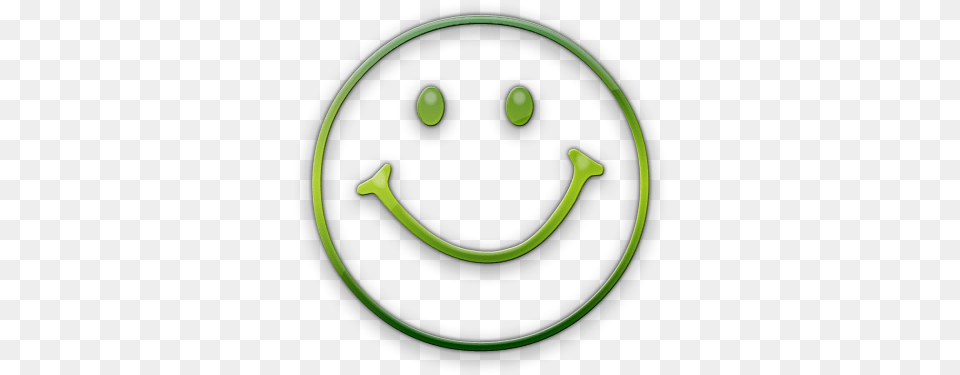 Happy Smiley Face Icon Green Smiley Face, Disk, Food, Fruit, Plant Free Png