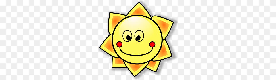 Happy Smiling Sun Free Png Download