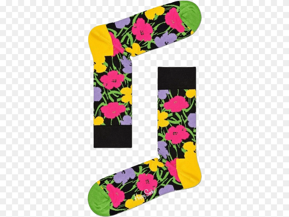 Happy Socks Andy Warhol, Pattern, Clothing, Hosiery, Sock Png Image