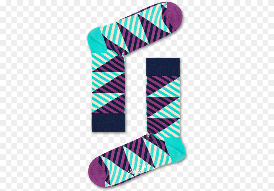 Happy Socks Diagonal Stripe Sock, Accessories, Formal Wear, Tie, Clothing Png