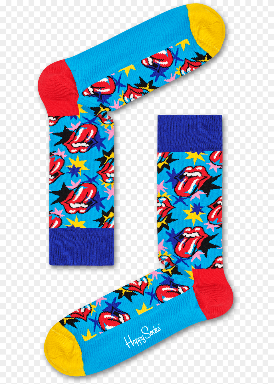 Happy Socks Rolling Stones, Clothing, Hosiery, Christmas, Christmas Decorations Png Image