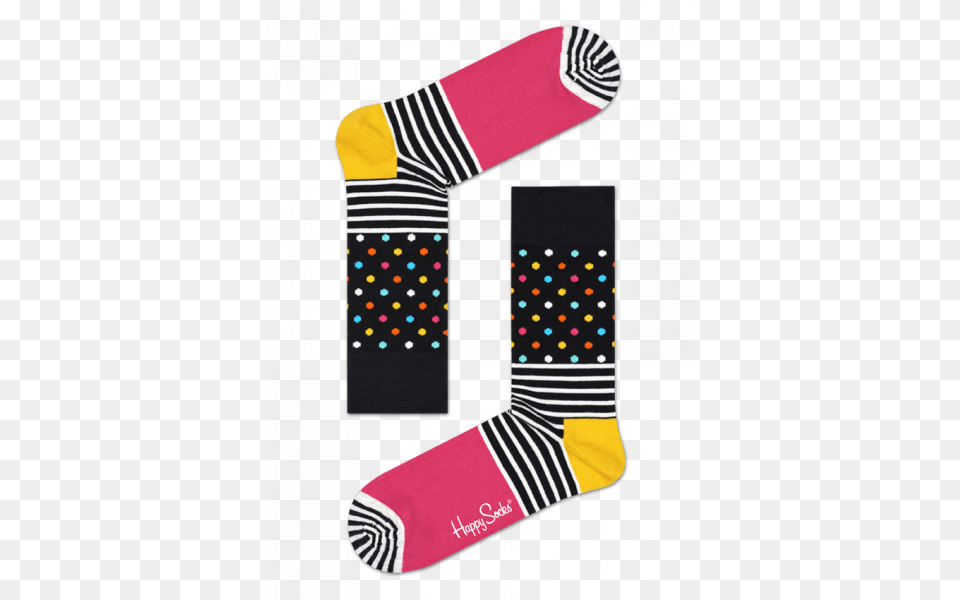 Happy Socks Stripes And Dots, Clothing, Hosiery, Sock Free Png