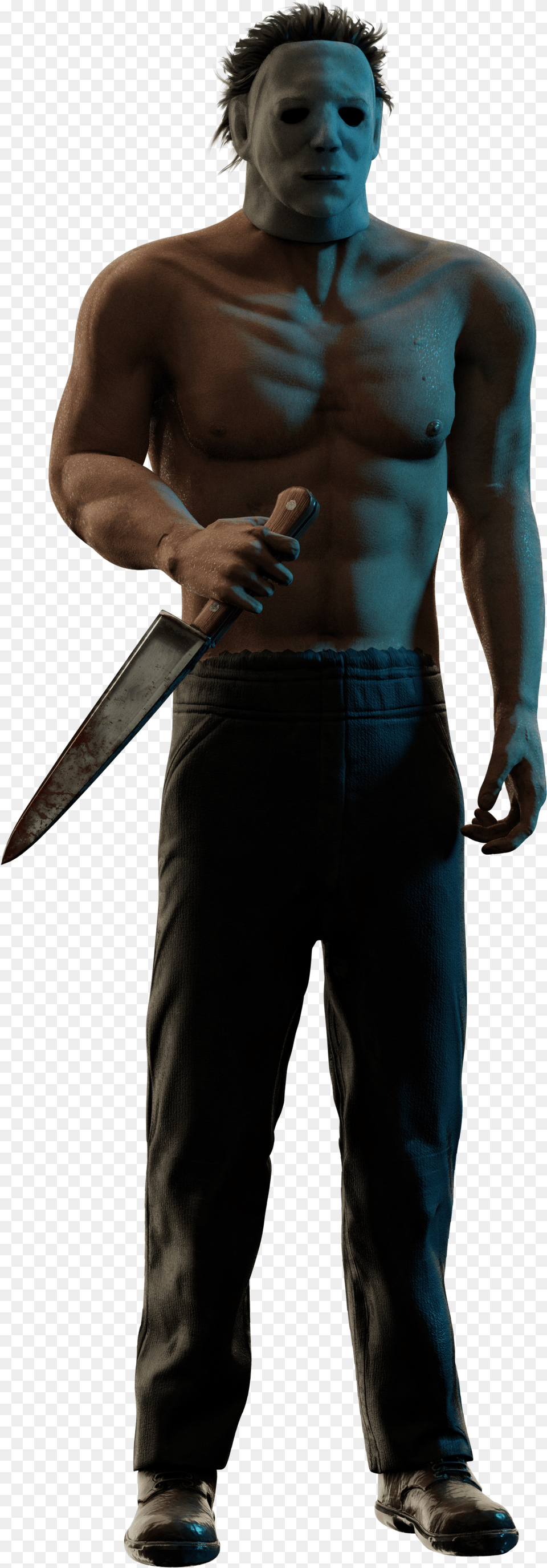 Happy Spooktober From Jbw Dead By Daylight Michael Myers Shirtless Free Png
