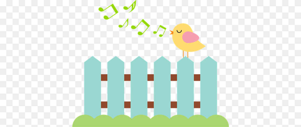 Happy Spring, Fence, Picket, Person Png Image