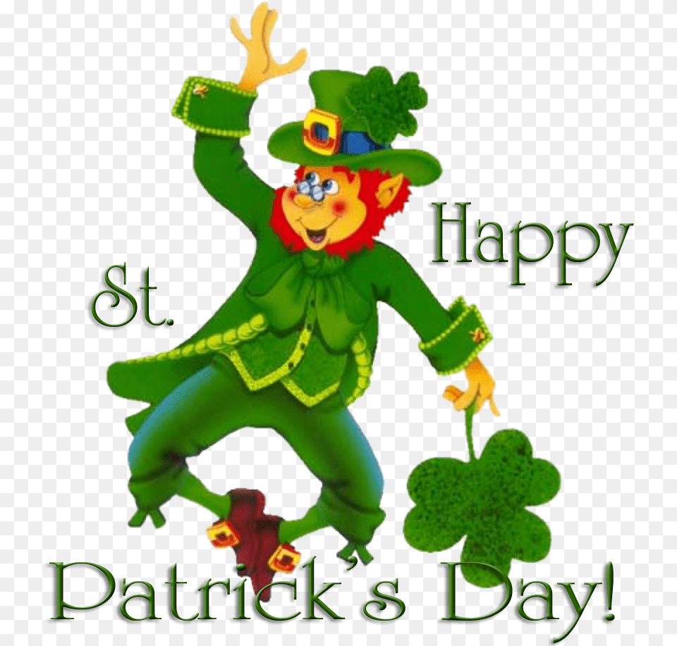 Happy St Patrick S Day Clipart St Patrick39s Day Bowling, Elf, Green, Performer, Person Png Image